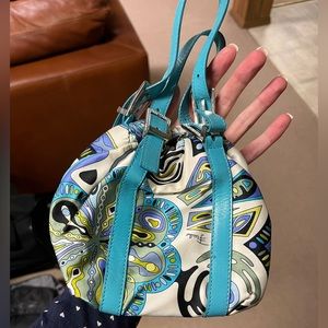 Pucci Paisley Satin Bag